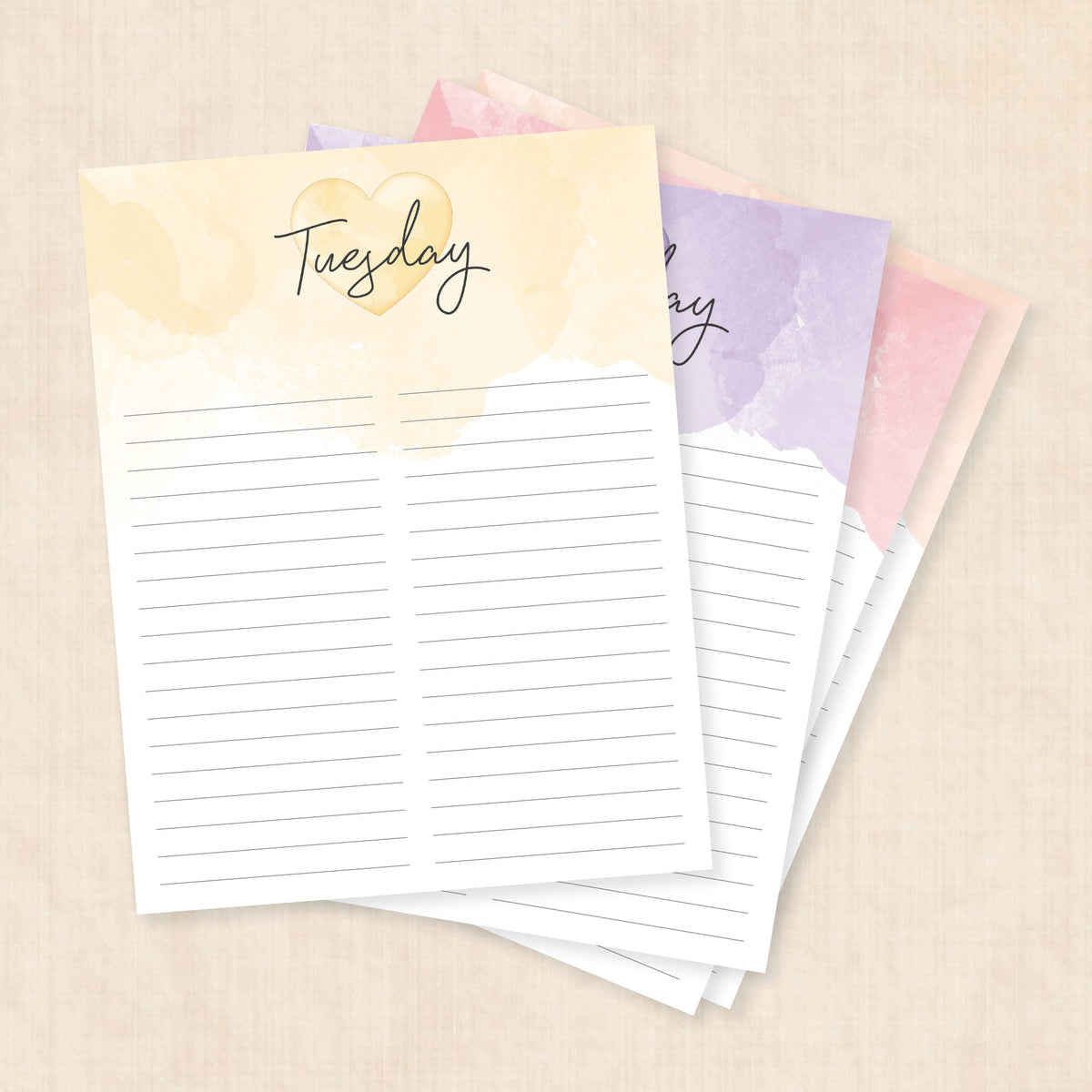 printable weekly planner