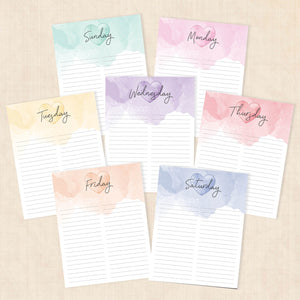 printable weekly planner