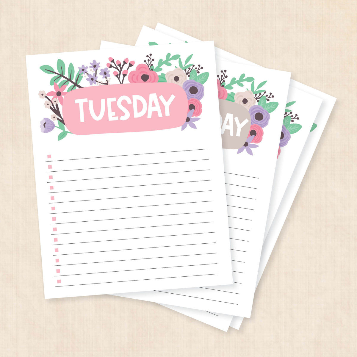printable weekly planner