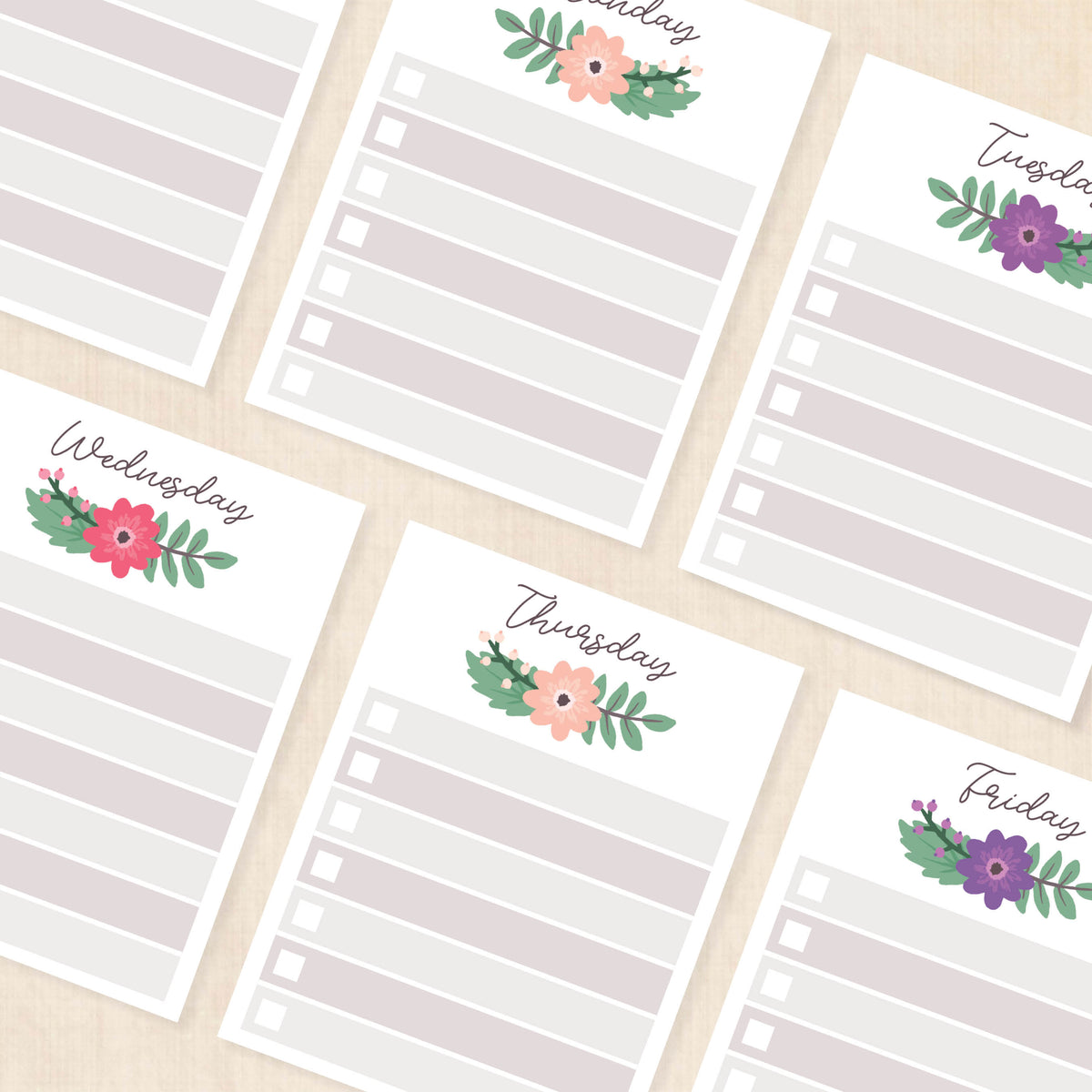 Printable Weekly Planner
