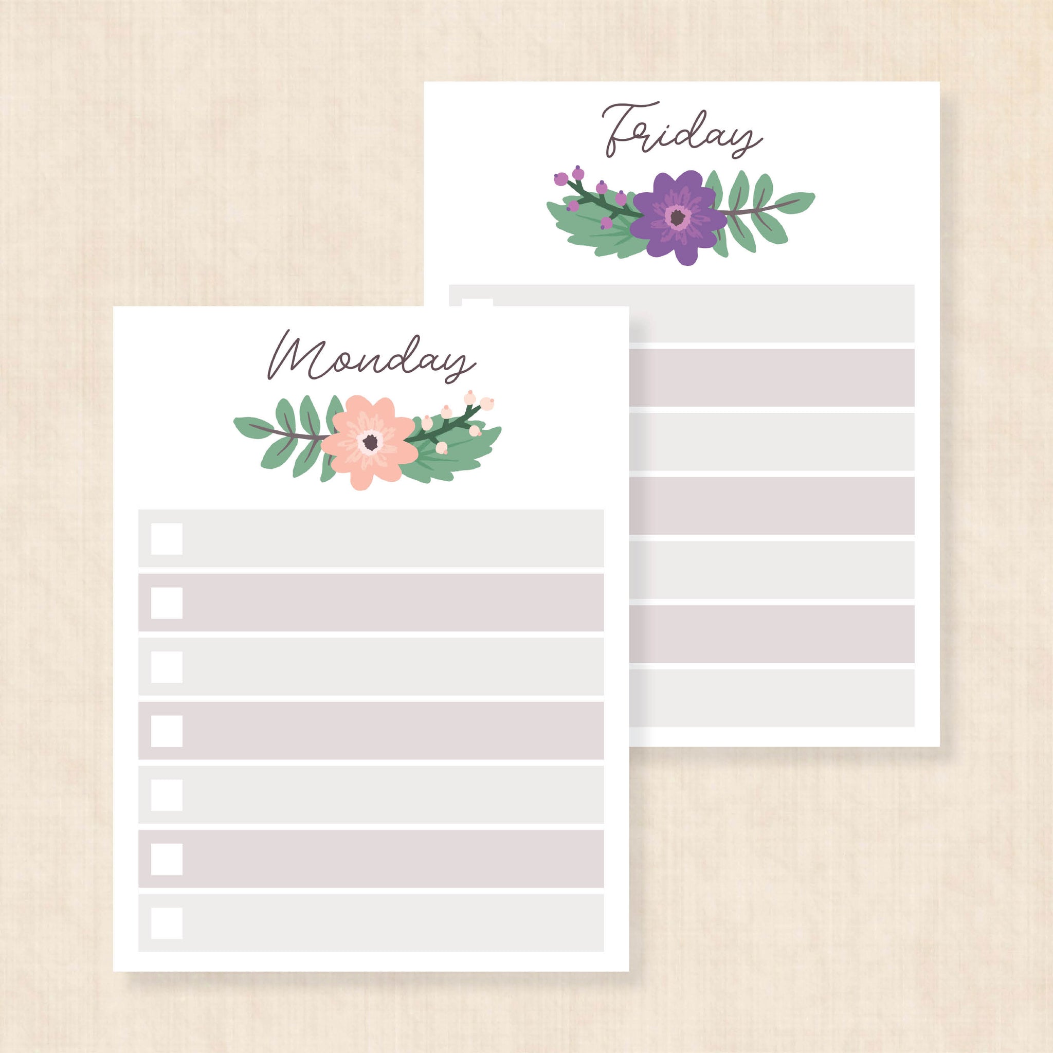 Printable Weekly Planner