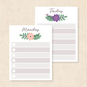 Printable Weekly Planner