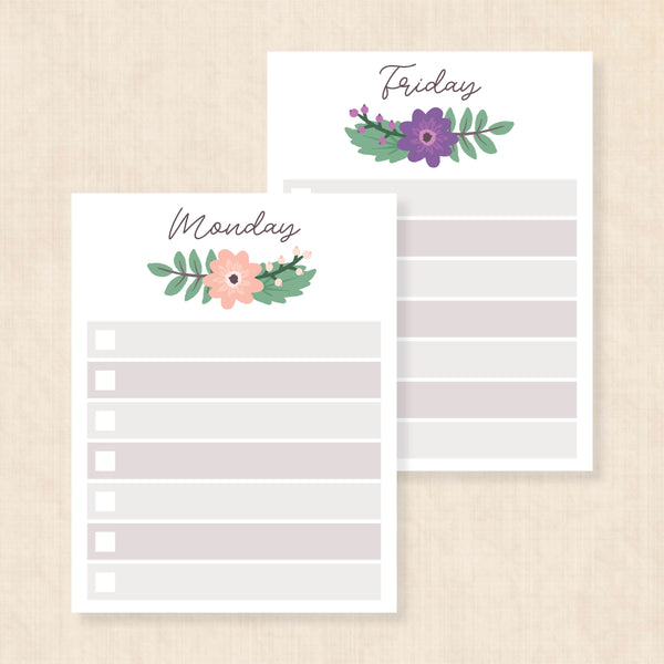 Printable Weekly Planner