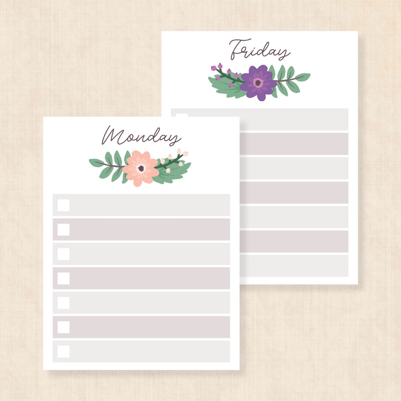 Printable Weekly Planner