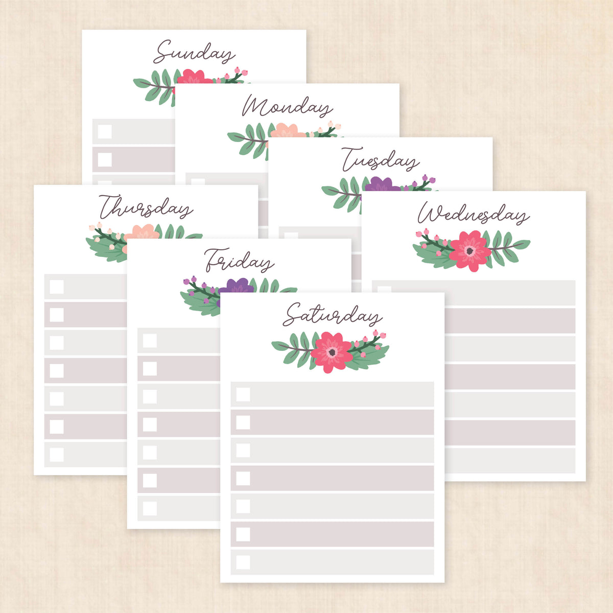 Printable Weekly Planner