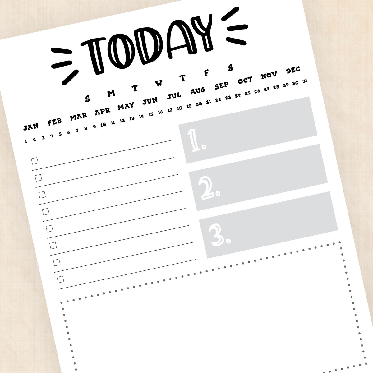 to do list template