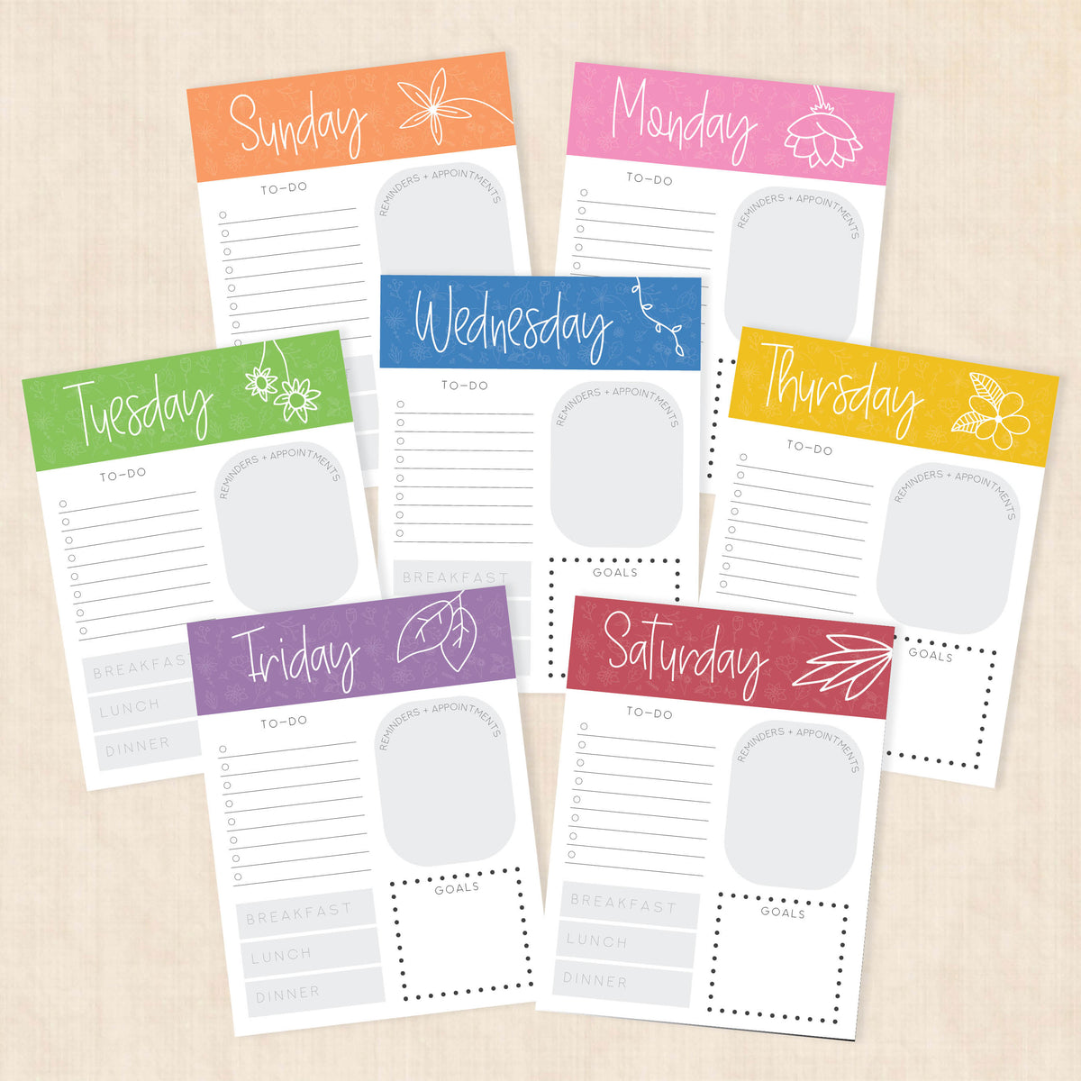 week at a glance