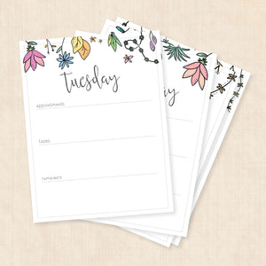 weekly planner PDF