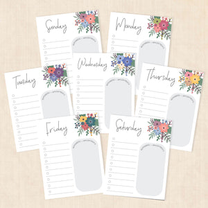 weekly planner PDF