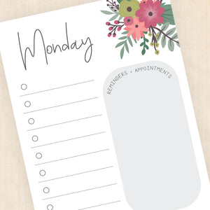 weekly planner PDF