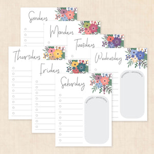 weekly planner PDF